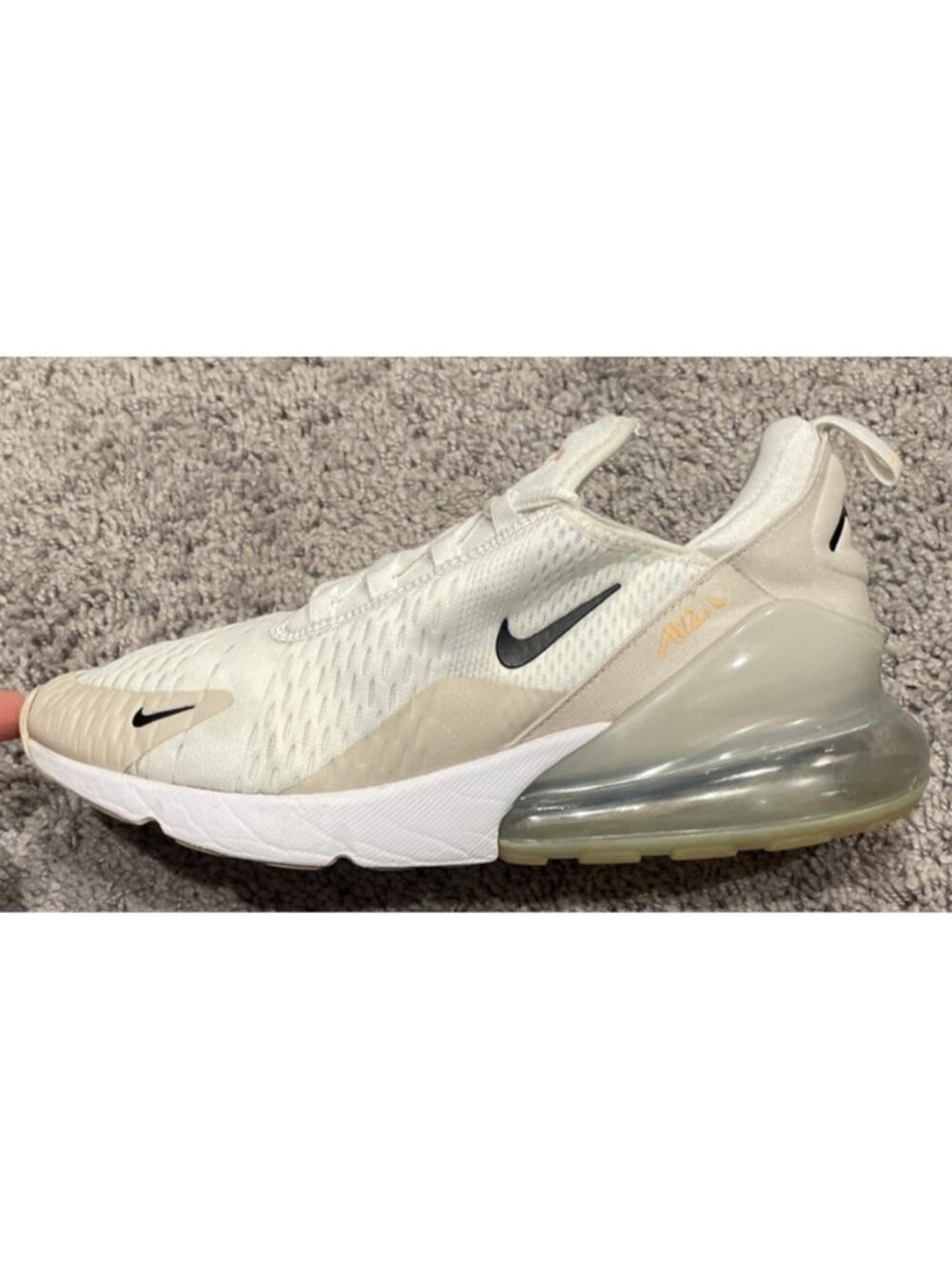 Nike Air Max 270 Desert Sand Peach Cream White - Women's Size 11 - DH3050-100
